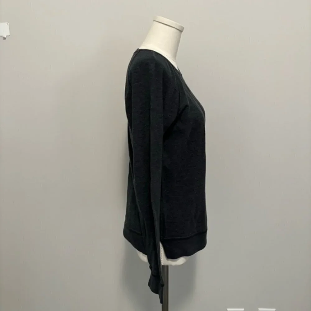 Lululemon Open Your Heart Long Sleeve Sweatshirt Reversible Crew Neck Pullover - Picture 8 of 16